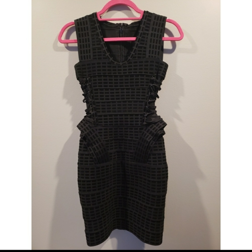 Sexy Black Bandage dress
